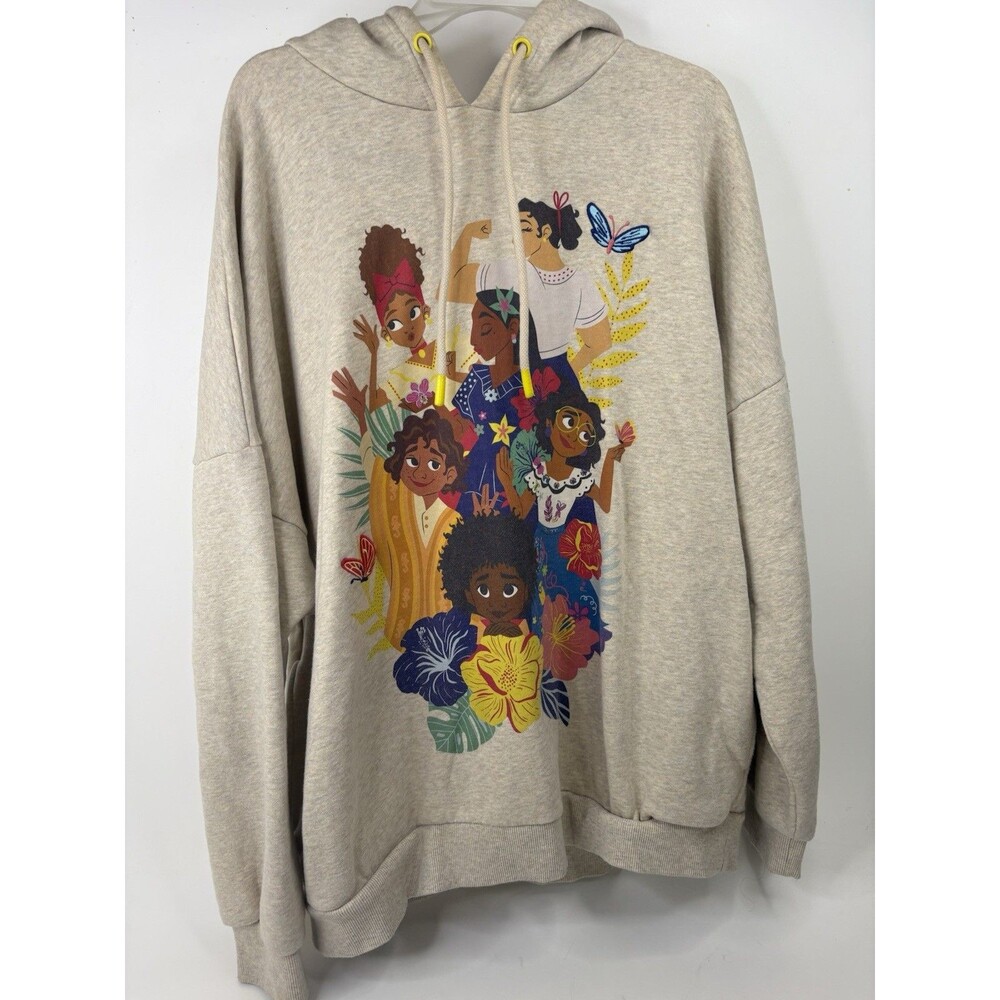 Disney Encanto Hoodie Womens XL La Familia Es Todo Pullover